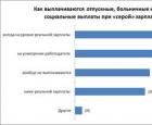 Форма 6 ндфл когда нет выплаты зарплаты